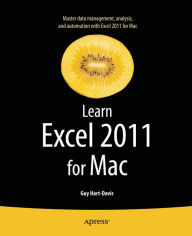 Title: Learn Excel 2011 for Mac, Author: Guy Hart-Davis