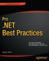 Title: Pro .NET Best Practices, Author: Stephen Ritchie