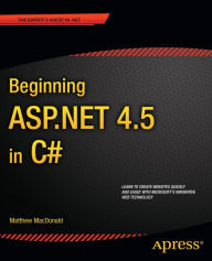 Title: Beginning ASP.NET 4.5 in C#, Author: Matthew MacDonald