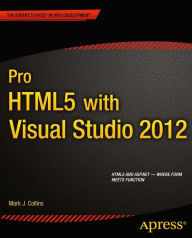 Title: Pro HTML5 with Visual Studio 2012, Author: Mark Collins