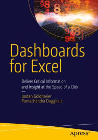 Title: Dashboards for Excel, Author: Jordan Goldmeier