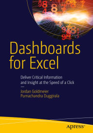 Title: Dashboards for Excel, Author: Jordan Goldmeier
