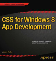 Title: CSS for Windows 8 App Development, Author: Jeremy Foster