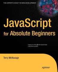 Title: JavaScript for Absolute Beginners, Author: Terry McNavage