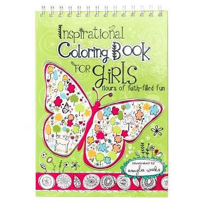 Inspirational Coloring Book for Girls: Hours of Faith-Filled Fun