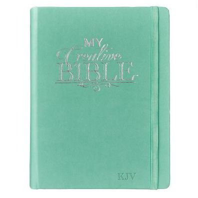 KJV Hardcover Faux Leather My Creative Bible Teal