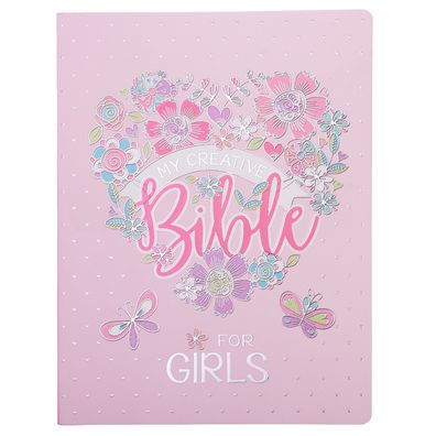 ESV My Creative Bible for Girls Softcover, Pink Floral