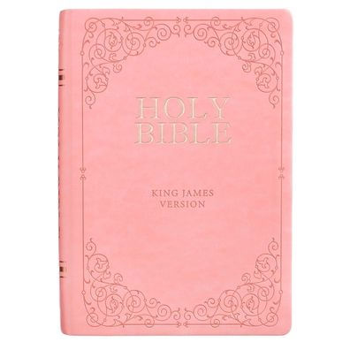 KJV Bible Giant Print Full Size Pink