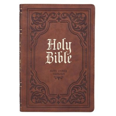 KJV Bible Thinline Brown