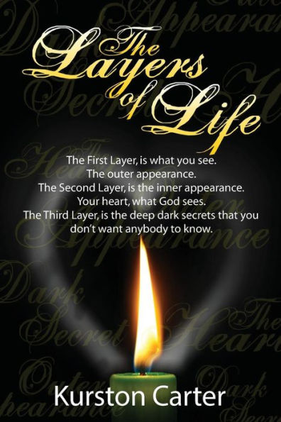 The Layers of Life: The first layer, is what you see. The outer appearance.The Second layer, is the inner appearance. Your heart, what God sees. The third layer, is the deep dark secrets that you don't want anybody to know.