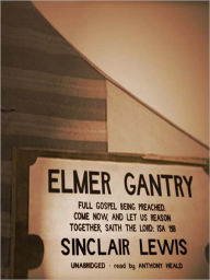 Title: Elmer Gantry, Author: Sinclair Lewis