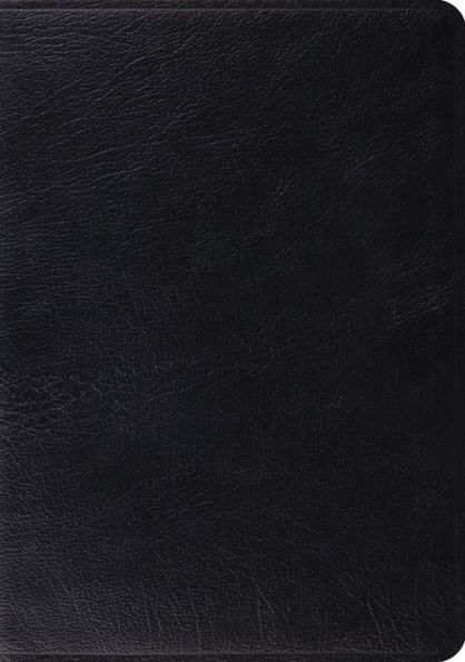 ESV Study Bible (Genuine Leather, Black)