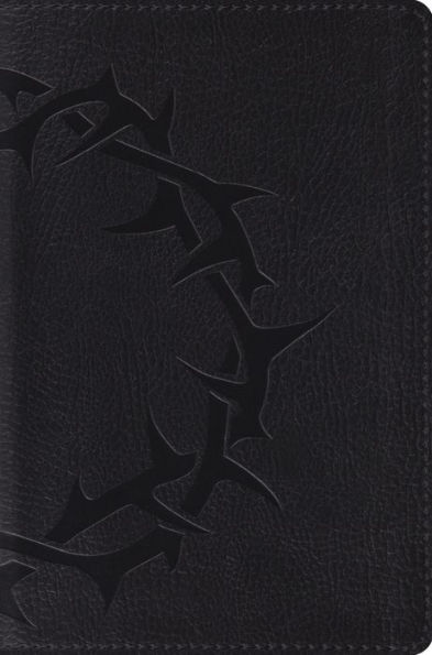 ESV Compact Bible (TruTone, Charcoal, Crown Design)