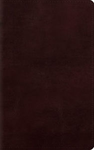 Title: ESV Large Print Personal Size Bible (TruTone, Mahogany), Author: Crossway