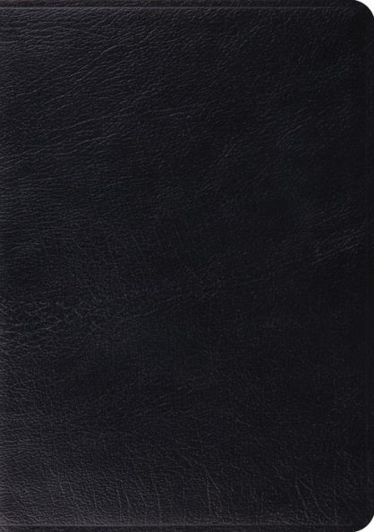 ESV Study Bible (Genuine Leather, Black, Indexed)