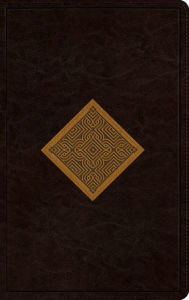 Title: ESV Thinline Bible (TruTone, Brown/Goldenrod, Diamond Weave Design), Author: Crossway