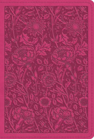 Title: ESV Large Print Compact Bible (TruTone, Berry, Floral Design), Author: Crossway