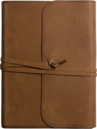 Title: ESV Journaling Bible, Interleaved Edition (Natural Leather, Brown, Flap with Strap), Author: Crossway