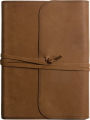 ESV Journaling Bible, Interleaved Edition (Natural Leather, Brown, Flap with Strap)