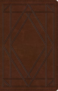 Title: ESV UltraThin Bible (TruTone, Chestnut, Wood Panel Design), Author: Crossway