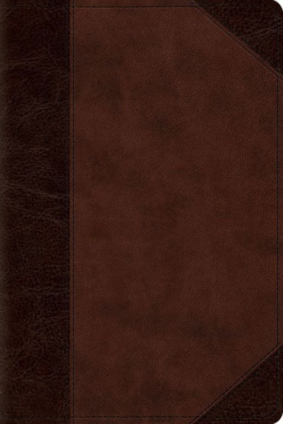 ESV Personal Reference Bible (TruTone, Brown/Walnut, Portfolio Design)