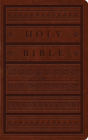 ESV Large Print Personal Size Bible (TruTone, Brown, Engraved Mantel Design)