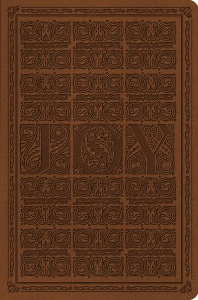 ESV Value Compact Bible (TruTone, Brown, Joy Woodcut Design)