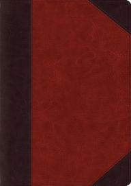 Title: ESV Study Bible, Large Print (TruTone, Brown/Cordovan, Portfolio Design), Author: Crossway