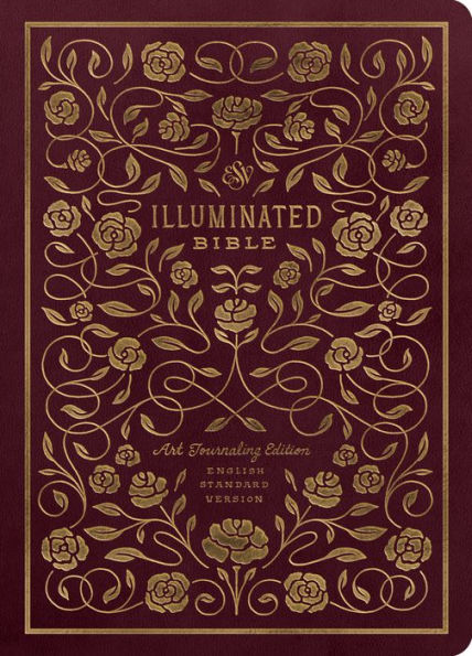 ESV IlluminatedT Bible, Art Journaling Edition (TruTone, Burgundy)