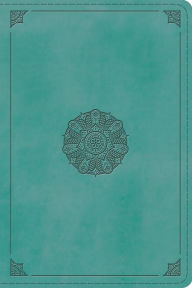 Title: ESV Study Bible, Personal Size (TruTone, Turquoise, Emblem Design), Author: Crossway