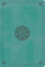 ESV Study Bible, Personal Size (TruTone, Turquoise, Emblem Design)