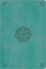 ESV Value Compact Bible (TruTone, Turquoise, Emblem Design)