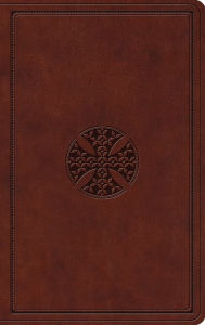 Title: ESV Value Thinline Bible (TruTone, Brown, Mosaic Cross Design), Author: Crossway