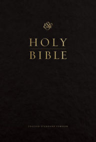 Title: ESV Pew and Worship Bible, Large Print (Hardcover, Black), Author: Crossway