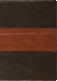 Title: ESV Study Bible, Large Print (TruTone, Forest/Tan, Trail Design), Author: Crossway