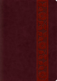 Title: ESV Study Bible, Large Print, Thumb Indexed (TruTone, Mahogany, Trellis Design), Author: Crossway