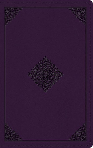 ESV Large Print Personal Bible (TruTone, Lavender, Ornament Design)