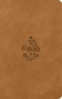 ESV Premium Gift Bible (TruTone, Nubuck Caramel, Wildflower Design)