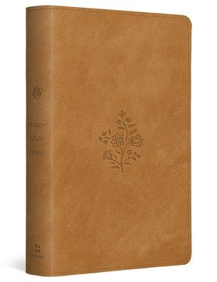 ESV Student Study Bible (TruTone, Nubuck Caramel, Wildflower Design)