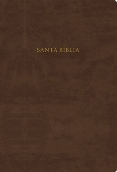 RVR 1960 Biblia de estudio Scofield, chocolate imitación piel