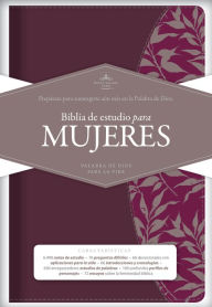 Title: RVR 1960 Biblia de Estudio para Mujeres, vino tinto/fucsia símil piel, Author: Dorothy Kelley Patterson