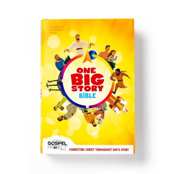 CSB One Big Story Bible, Hardcover: Connecting Christ Throughout God's Story
