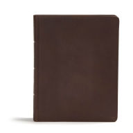 Title: CSB Study Bible, Brown Genuine Leather: Faithful and True, Author: CSB Bibles by Holman