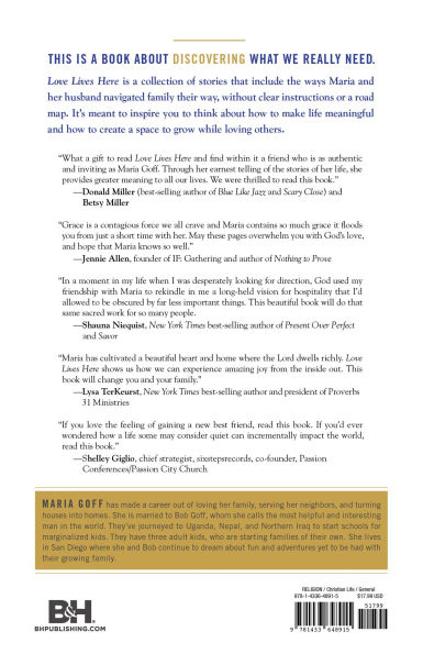 Love Lives Here: Finding What You Need in a World Telling You What You Want