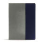 CSB Apologetics Study Bible for Students, Gray/Navy LeatherTouch