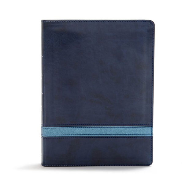 CSB Apologetics Study Bible, Navy LeatherTouch, Indexed