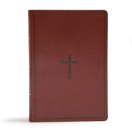 Title: CSB Super Giant Print Reference Bible, Brown LeatherTouch, Author: Verlen