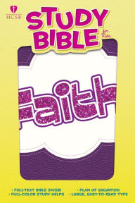 Title: HCSB Study Bible for Kids, Faith, Author: Holman Bible Publishers