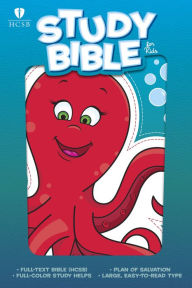 Title: HCSB Study Bible for Kids, Octopus, Author: Holman Bible Staff