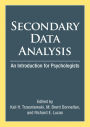 Secondary Data Analysis: An Introduction for Psychologists